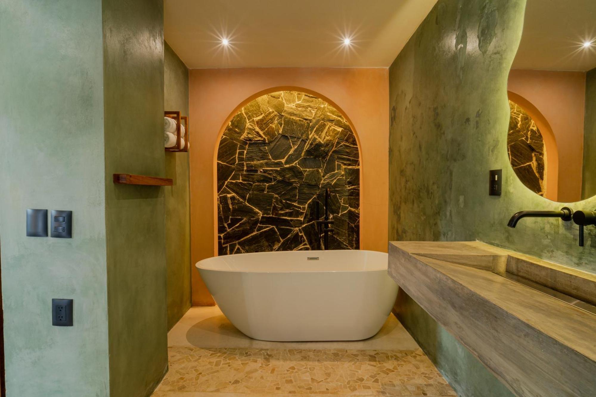 ホテル Casa Nativa プエルト・エスコンディード エクステリア 写真